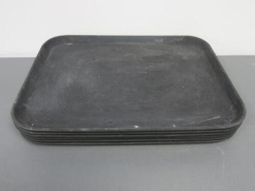 6 x Kristallon C560 Serving Trays, Size 50cm x 38cm.