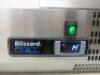 Blizzard Blue Line Chill Refrigerated Saladette Counter Prep Unit, Model TOP1500CR, DOM 04/2018. Size H43cm x W150cm x D39. Comes with Instruction Manual. - 3