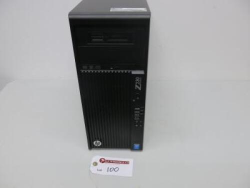HP Z230 Tower Workstation, Running Windows 10 Pro. Intel Xeon CPU E3-1226 v3 @3.30Ghz, 16GB RAM, 227GB HDD.Comes with Power Supply. 