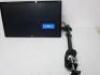 Acer 24" LCD Monitor, Model K242HL with Von Haus Office Monitor Mount with Desk Clamp. - 5