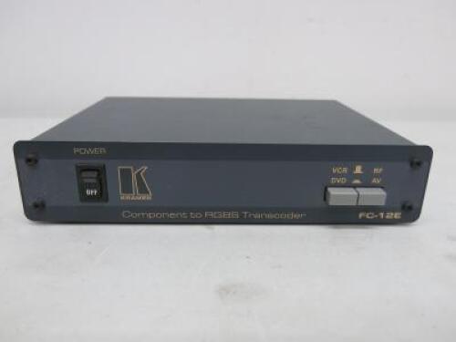 Kramer Component to RGBS Transcoder, Model FC-12E. Comes with Power Supply.