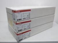 3 x Boxes of 3 Rolls Per Box of Genuine Canon Standard Paper 1569B007AA, Thickness 80g, Length 50m Per Roll.