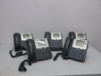 40 x Cisco 4 Line IP Phone Handsets with Display, Model SPA504G.