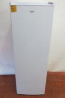 Bush Free Standing Tall Larder Refrigerator, Model M60170TLW, Capacity 335L. Size H170cm x W60cm x D58cm.