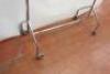 4 x Assorted Sized Clothes Rails in Black & Chrome Finishes. - 6