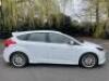 WR13 LSN: Ford Focus 1.6 125 Zetec S, 5 Door Powershift Hatchback in White.Auto 6 Gears, Petrol, 1596cc, Mileage 38850.3 Owners from New.Comes with V5, 2 x Keys, Service Book & Owners Pack.  