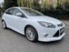 WR13 LSN: Ford Focus 1.6 125 Zetec S, 5 Door Powershift Hatchback in White.Auto 6 Gears, Petrol, 1596cc, Mileage 38850.3 Owners from New.Comes with V5, 2 x Keys, Service Book & Owners Pack.   - 2