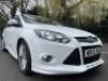 WR13 LSN: Ford Focus 1.6 125 Zetec S, 5 Door Powershift Hatchback in White.Auto 6 Gears, Petrol, 1596cc, Mileage 38850.3 Owners from New.Comes with V5, 2 x Keys, Service Book & Owners Pack.   - 29