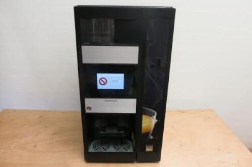 Wittenborg Touch Screen Coffee Vending Machine, Type 9100, Model B2C H UK OC FVQ, Serial Number 73411551 & MEI Cashflow, Model 7900, CF7000.DOM08/2017, Count 6419. NOTE: Requires Password & Lock Drum Replacement