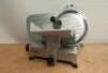 Buffalo Commercial Electric Meat Slicer. Adjustable Slicing Thickness with 300mm Blade. NOTE: missing foot & handle (As Viewed/Pictured). - 6