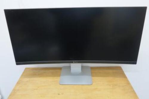 Dell 34"Ultra Sharp Curved LCD Monitor, Model U3415Wb.