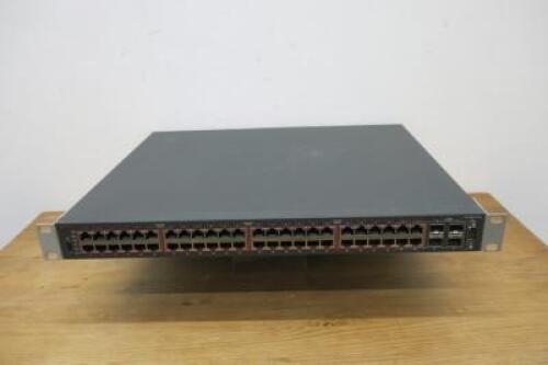 Avaya 4500 Series Rackmount 48 Port Ethernet Routing Switch, Model 4548GT-PWR