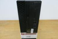 Dell OptiPlex 3070 SFF, Model D11S. Running Windows 10 Pro, Intel Core i5-9500 @ CPU 3.00Ghz, 8GB RAM, 256 GB SSD. DVD Drive.