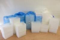 Quantity of Assorted Sized Plastic Food Prep & Ice Cream Containers with Lids (As Viewed/Pictured).