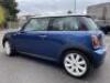 LX58 HFA: Mini Cooper 1.6, 3 Door Hatchback in Blue. Manual 6 Gears, 1598cc, Petrol, Mileage 73500. 3 Owners from New. Comes with V5, 2 x Keys, Service Book & Owners Pack.  - 7