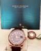 Rolex Rose Gold Sky-Dweller, Oyster Perpetual Mens Wristwatch with Genuine Brown Alligator Strap and Rose Gold Glasp. - 4