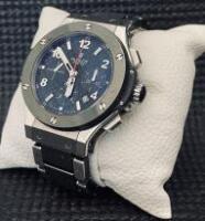 Hublot Big Bang Original Steel & Ceramic, Chronograph, Automatic Men's Wristwatch - 301.SB.131.RX.AAA.