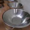 Assortment of Colanders, Mixing Bowls & Wooden Fruit Bowls. Size 2 x 39cm, 2 x 35cm & 2 x 24 cm.As Viewed/Pictured.&nbsp;&nbsp; - 5