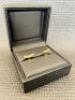 Rare Pair of 18k Gold Vertu Cufflinks in Display Box. Stamped Vertu with Logo, 18k & 750 with Hallmarks, Total Weight 15g. - 2