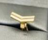 Rare Pair of 18k Gold Vertu Cufflinks in Display Box. Stamped Vertu with Logo, 18k & 750 with Hallmarks, Total Weight 15g. - 6