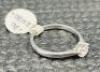Platinum Solitaire .30ct Diamond Ring with Hallmarks (ANV12V) - 7