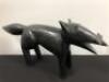 Richard W Boardman (1944-) 'Fox IV Standing Fox', Limited Edition 2 of 10&nbsp;with Signed Certificate of Authenticity Bronze Sculpture.Size 8.5" x 4" x 19" - 2