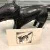Richard W Boardman (1944-) 'Fox IV Standing Fox', Limited Edition 2 of 10&nbsp;with Signed Certificate of Authenticity Bronze Sculpture.Size 8.5" x 4" x 19" - 4