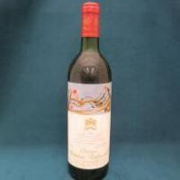 Chateau Mouton Rothschild Pauillac 1981, 75cl, Red Wine.