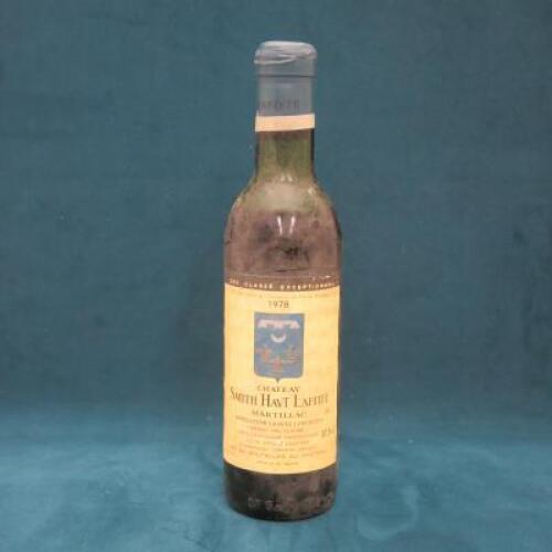 Chateau Smith Haut Lafitte Martillac 1978, 37.5cl, Red Wine.