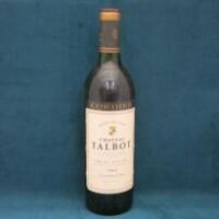 Chateau Talbot Saint-Julien Grand Cru Classe 1983, 75cl, Red Wine.