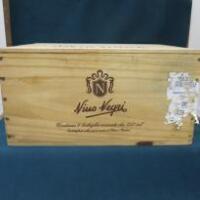 Case of 6 Nino Negri 5 Stelle Sfursat 2001, 75cl, Red Wine. Comes in Wooden Case.