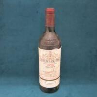 Chateau-Lascombes Margaux Grand Cru Classe 1978, 75cl, Red Wine.