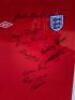 Framed & Glazed Signed 1966 World Cup England Shirt with Certificate of Authenticity. - 5
