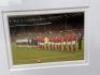 Framed & Glazed Signed 1966 World Cup England Shirt with Certificate of Authenticity. - 6