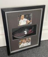 Framed & Glazed Signed Scott Parker Football Boot, with a Certificate of Authenticity. 