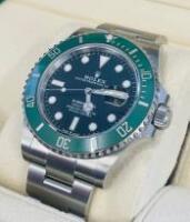 Rolex Submariner Kermit 126610 LV, Stainless Steel Automatic Wristwatch.