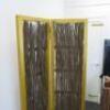 Gold 2 Panel Metal Box Frame Screen Room Divider with Tree Branch Insert. Size H180 x W100 x D5cm. - 7