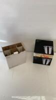 Box of 6 Habitat Vienna Champagne Flutes & 1 x John Lewis Stainless Steel Champagne/Wine Bucket.