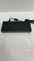 ZyXEL 8-Port Switch, Model GS1900-8HP. Comes with Power Supply.