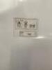 Pair of Ikea Nisse Gloss White Folding Chair on Chrome Frame. - 5