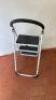 3 Tread Extended Handrail Step Stool. Weight Capacity 150kgs. - 5