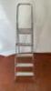 Titan Folding 4 Tread Stepladder. Weight Capacity 95kgs. - 3