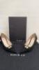 Paule KA Black Court Shoes, Size 39.Comes with Shoe Bag. RRP £365.00