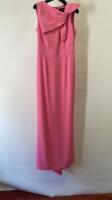 Paule Ka Bubble Gum Fitted Evening Dress, Size 38. Comes with Hanger & Dress Cover Carrier. RRP £850.00