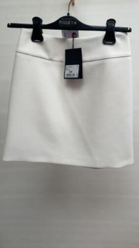 Paule KA White Skirt, Size 36. Comes with Hanger & Dress Cover Carrier. RRP £ 315.00