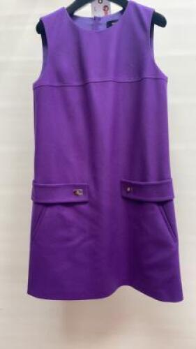 Paule KA Amethyste Sleeveless 100% Wool Dress, Size 40. Comes with Hanger & Dress Cover Carrier. RRP £530.00