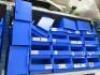 44 x Stapelkasten, Blue Plastic Bins, PK2. Size H20cm x W31cm x D50cm. - 3