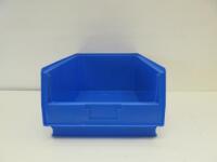 44 x Stapelkasten, Blue Plastic Bins, PK2. Size H20cm x W31cm x D50cm.