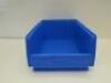 44 x Stapelkasten, Blue Plastic Bins, PK2. Size H20cm x W31cm x D50cm. - 6