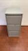 Bisley 3 Drawer Filing Cabinet in Grey. Size H102cm x W42cm x D62cm. 